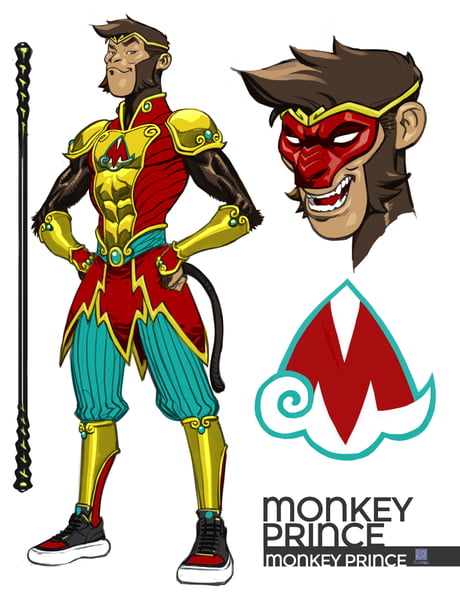 Monkey Prince By Bernard Chang New Dc Character Based On Sun Wukong The Monkey King 9gag