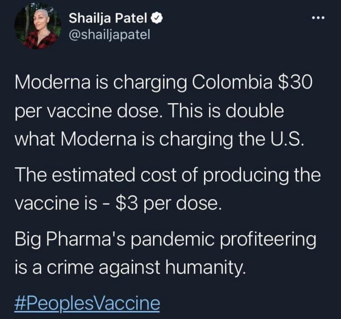 People’s vaccine