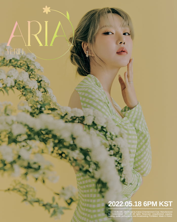 Photo : Yerin - 1st Mini Album 'ARIA' Concept Image #1