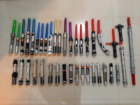 My lightsaber clearance collection