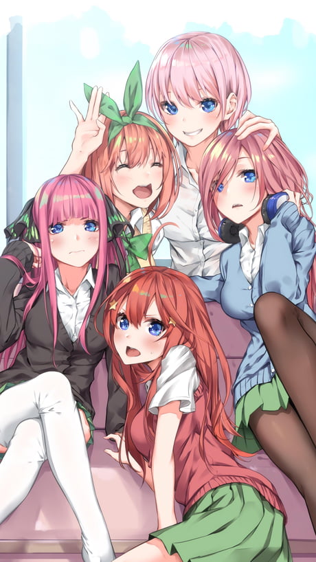 Just finish 5 toubun no hanayome, Nino is the best waifu, far ahead of  others sisters - 9GAG