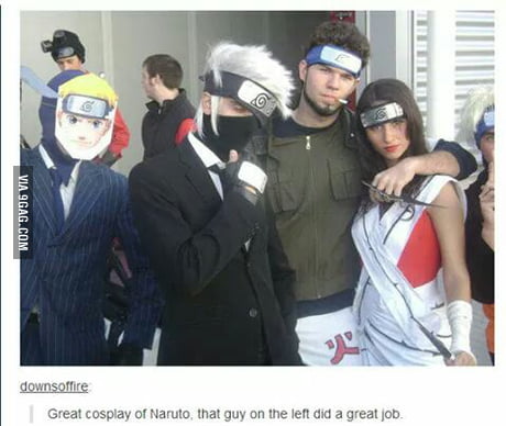 Best Naruto cosplay ever 9GAG