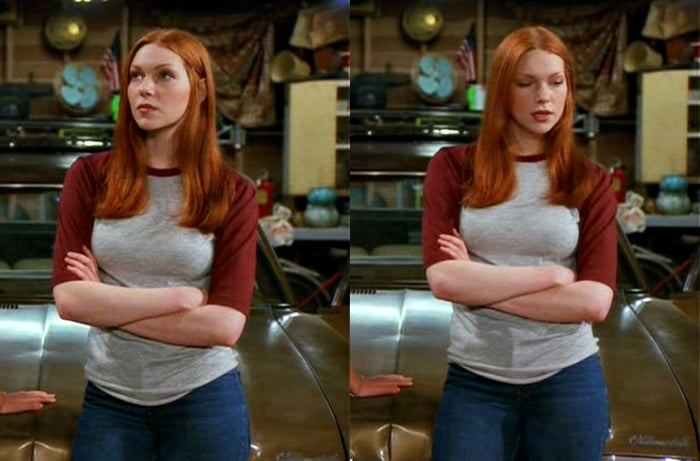 1. Laura Prepon's Blonde Hair Evolution: From 'That '70s Show' to 'Orange Is the New Black' - wide 3