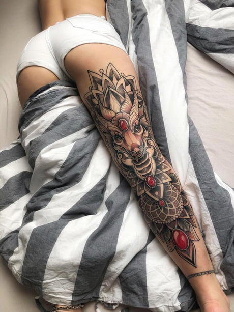 nezuko tattoo done by @nelawsm.tattoo To submit your work use the tag  #animemasterink And don't forget to share our page too! #tattoo… | Instagram