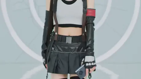 Tifa cosplay dance 9GAG