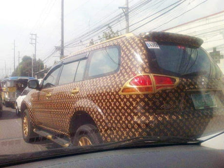 Louis vuitton car - 9GAG