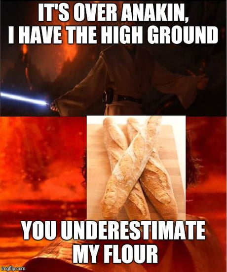 Star wars baguette of the sith - 9GAG