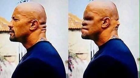 Do you want to see The Rock's face swap? - 9GAG