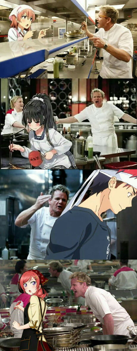 5 anime about cooking that will help you become Chef Ramsay