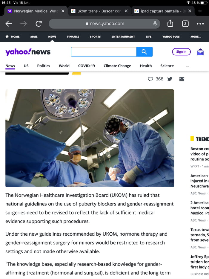 The Norwegian Healthcare Investigation Board (UKOM) has ruled that