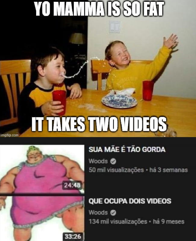 Gime your best yo mamma so fat jokes 9GAG