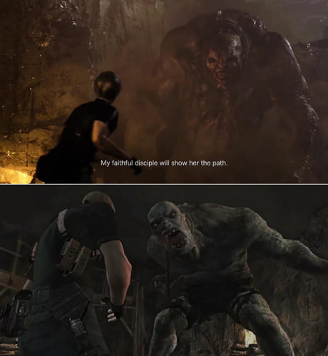 The RE4 remake really is something else - 9GAG