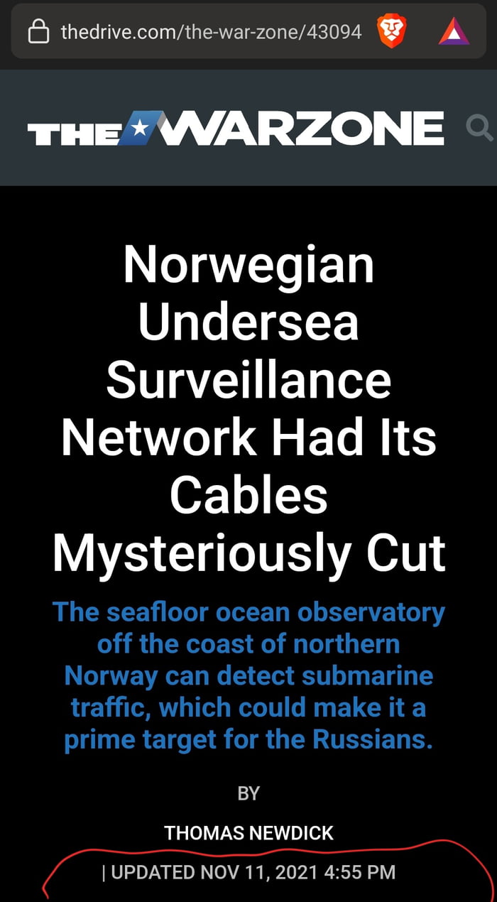 I wonder why we didnt detect any submarines hmmmm hmm hmmm hmmm