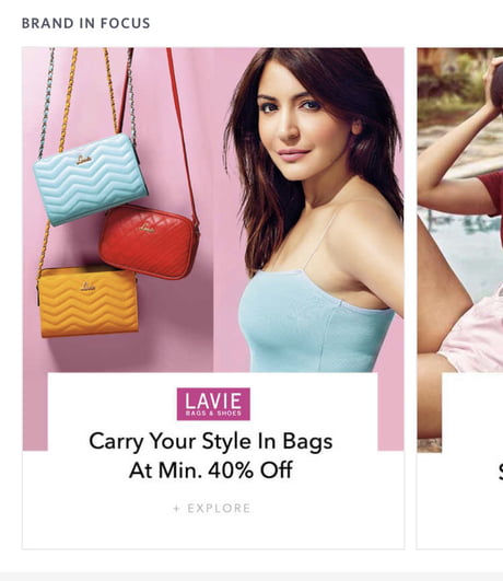 Anushka Sharma - Lavie is stealing my heart with their