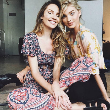 Candice Swanepoel and Elsa Hosk - 9GAG