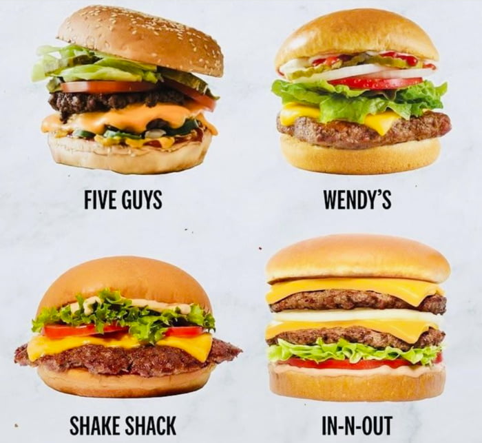 Which one of these cheeseburgers would you choose?