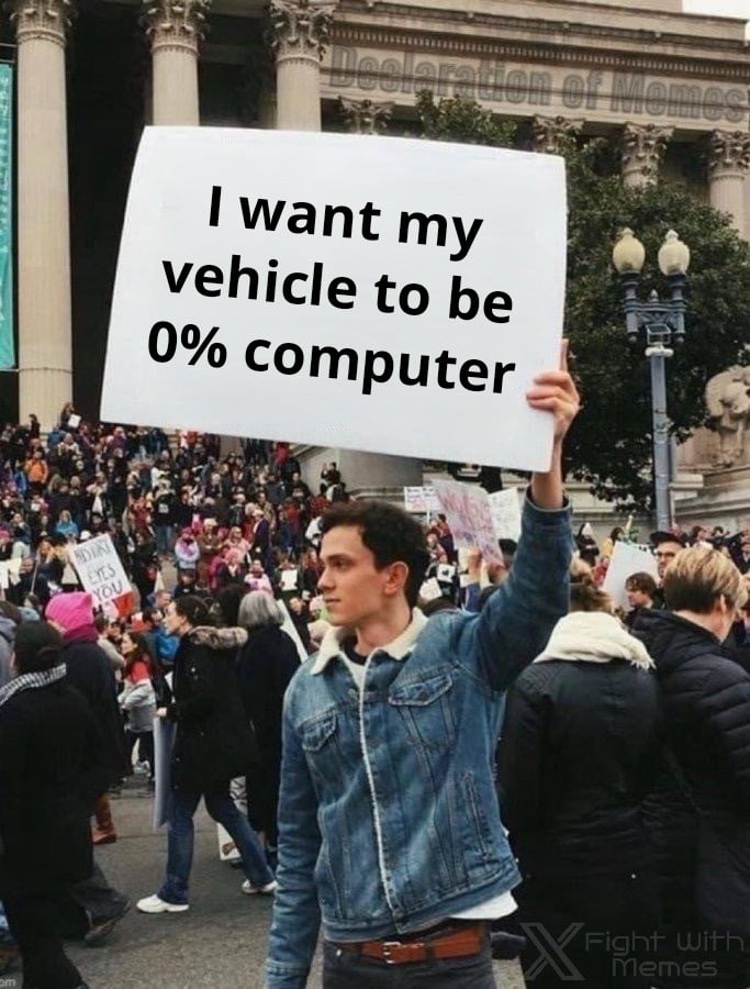 Same with my coffee pot, toaster, and fridge