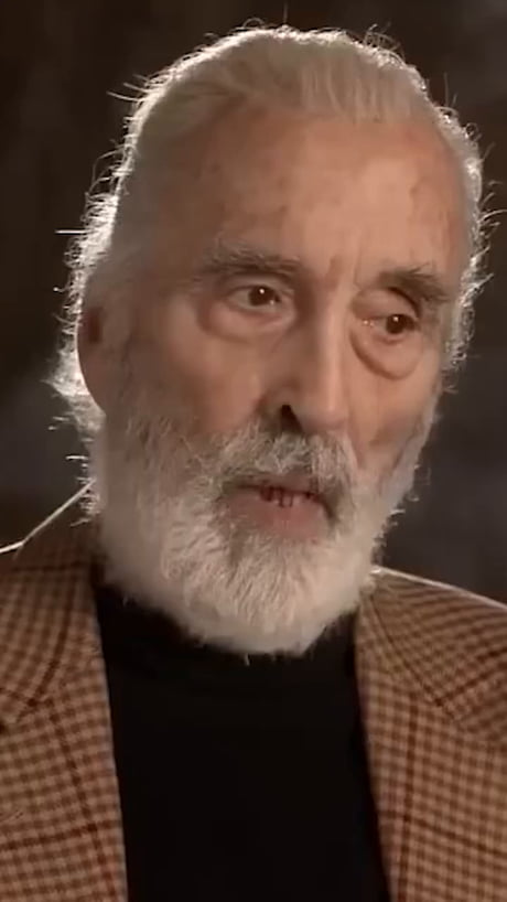 Thank you Christopher Lee for Saruman