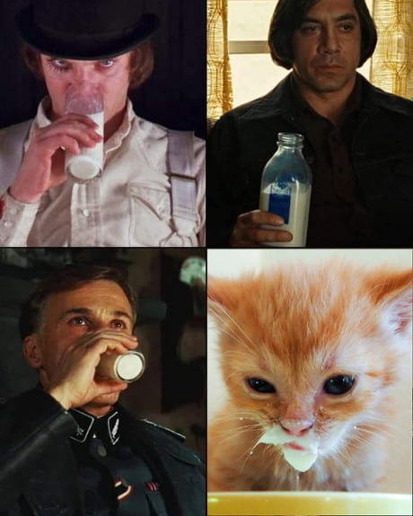 What's with the villains and milk?