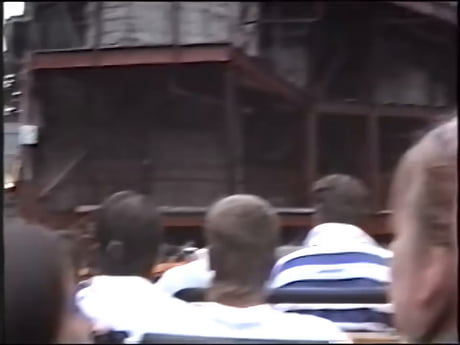 Video taken on the Jurassic Park ride at Universal Studios Hollywood in 1997