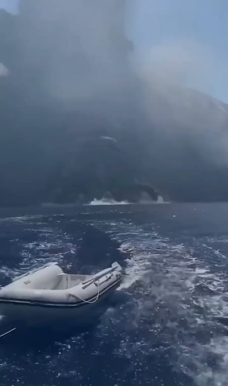Just a casual boat ride, then boom, nature's fireworks