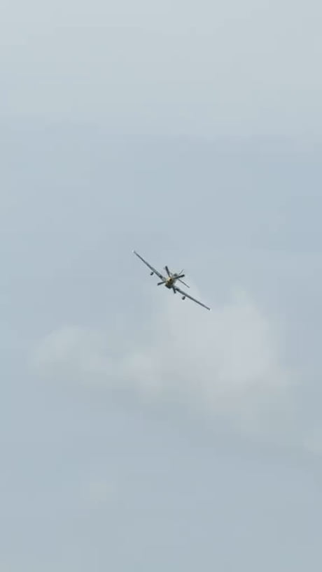 The sound of a V12 Merlin...