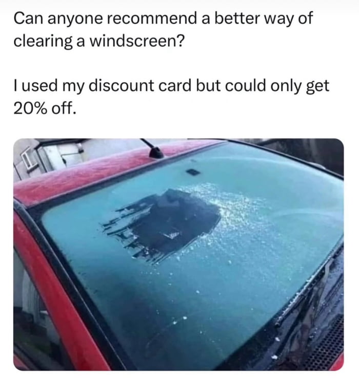 That's one way to get a discount on your view