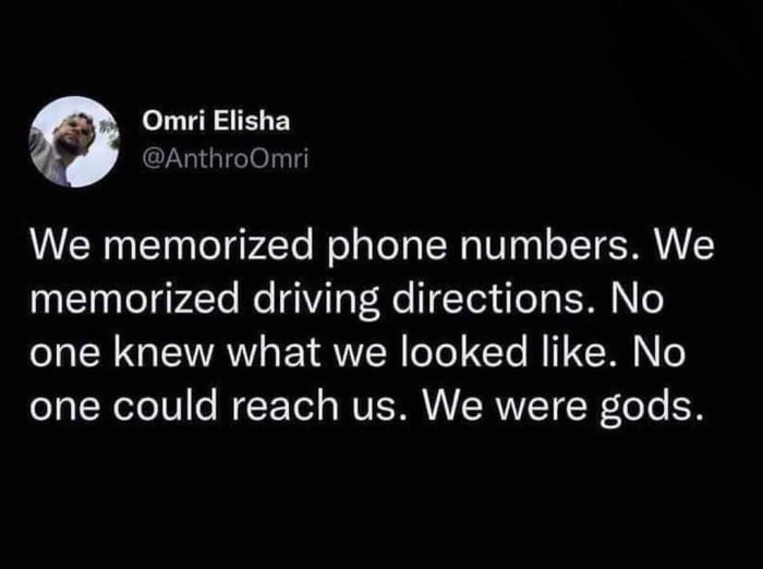 We can all have this back, we all know what to do