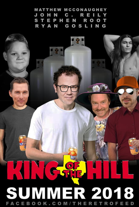 Movie poster for live action King of the Hill movie - 9GAG