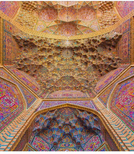 Pink mosque location: shiraz- Iran | Worth to watch