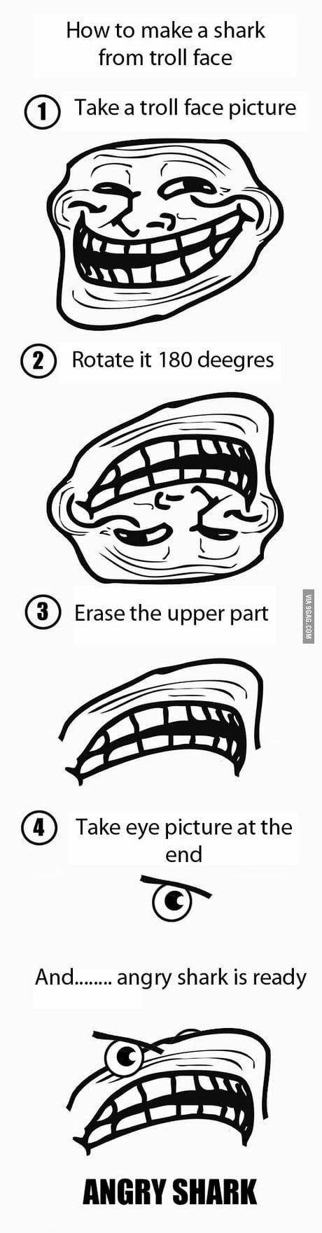 Troll Face Angry