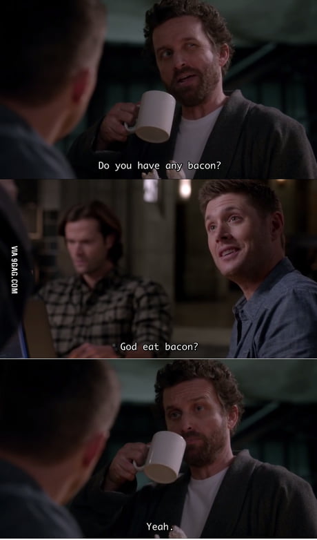 The funniest scene yet in Supernatural - 9GAG