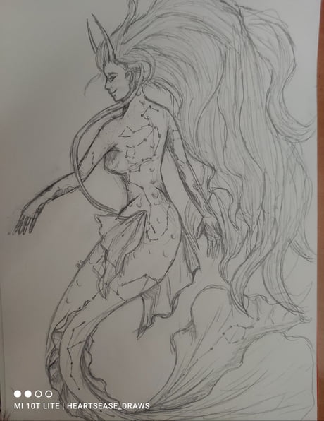 Cosmos mermaid :3