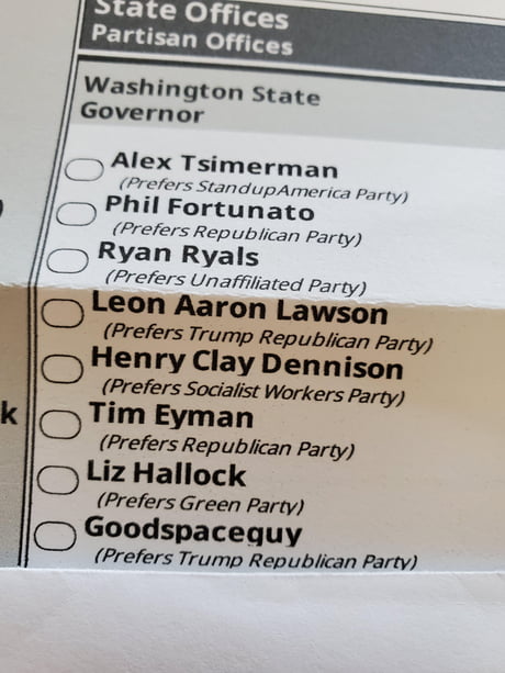 Okay So The Name Is Good Guy Thats Right Good Space Guy Right Goodspaceguy Got It You Re On The Ballot 9gag