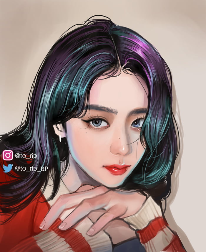 Photo : Jisoo fanart by to_rip
