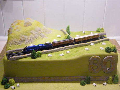 Locomotive B74 in cake form - Wongm's Rail Gallery