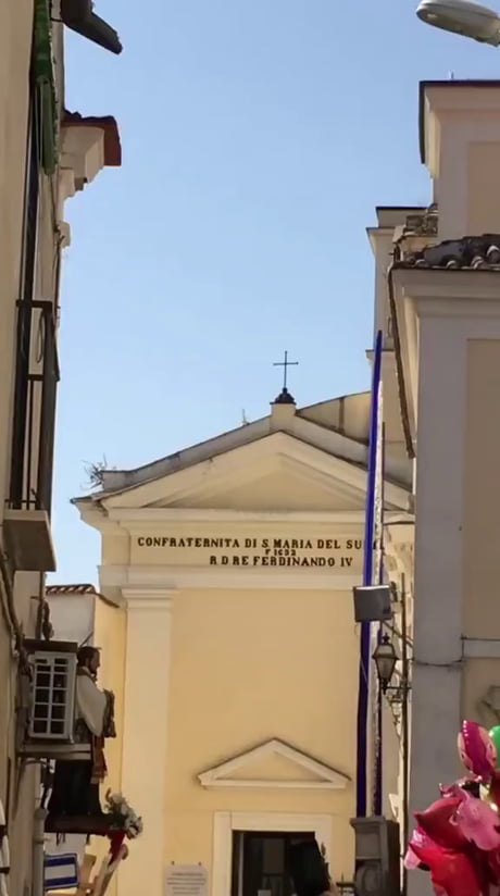 Sorry father I couldn’t come to church. Father: We come to you.