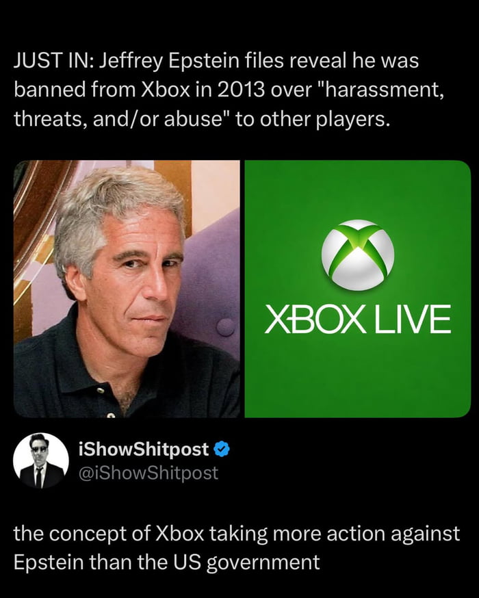 Xbox doing more than the feds