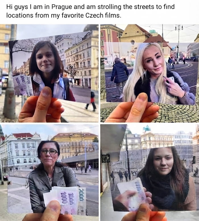 Authentic locations.