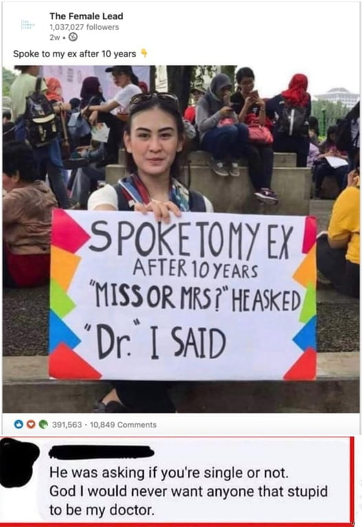 Call me Doctor