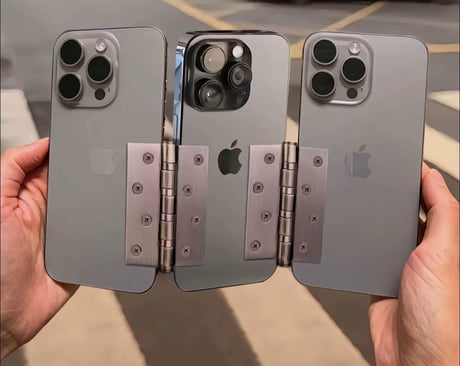 When you're tired of waiting for a foldable iPhone