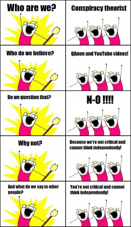 Confused Conspiracy Theorist 9gag