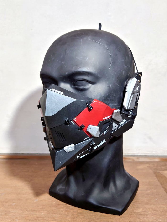 Japanese Artist Crafts Awesome Cyberpunk Demon Masks - 9GAG