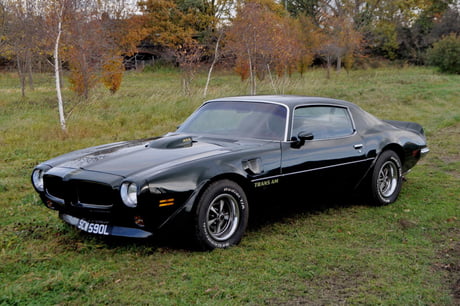 Stunning Black 1973 Pontiac Trans Am