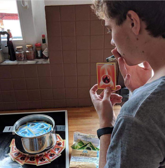 Pok&eacute;mon cards irl