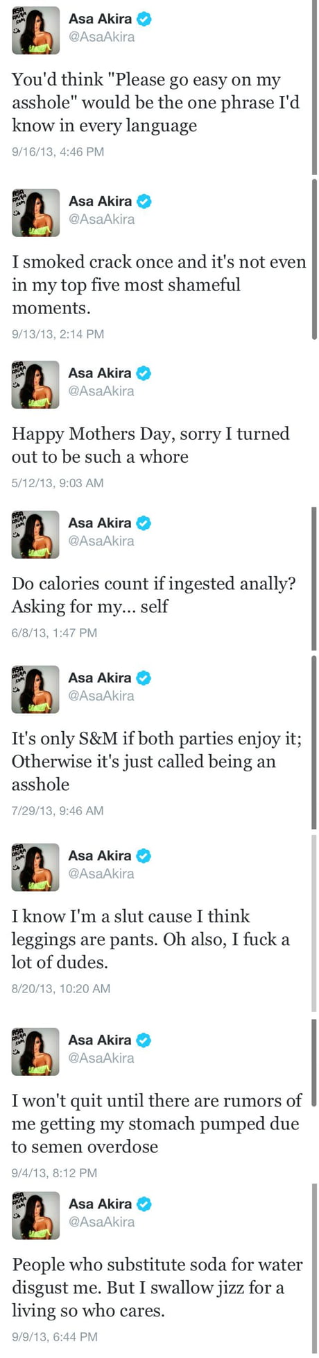 Asa Akira is hilarious - 9GAG