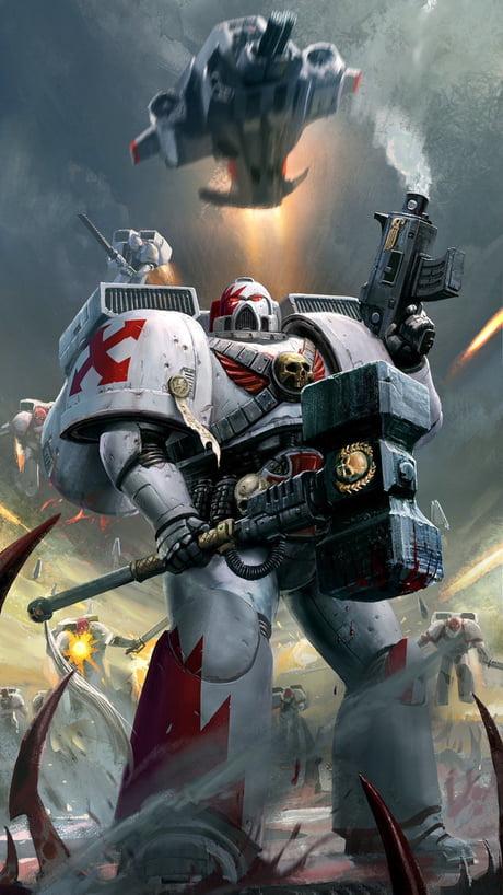Time for another Warhammer 40k phone wallpaper. Today is the White ...