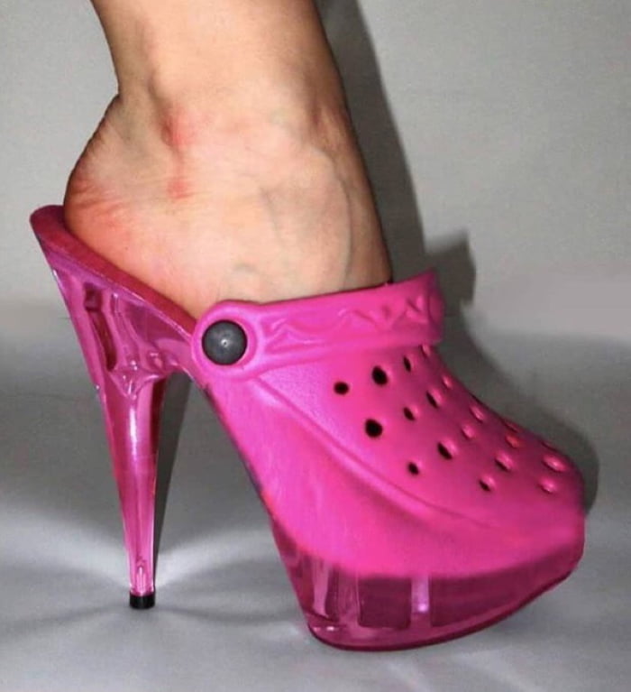 The devil wears crocs..