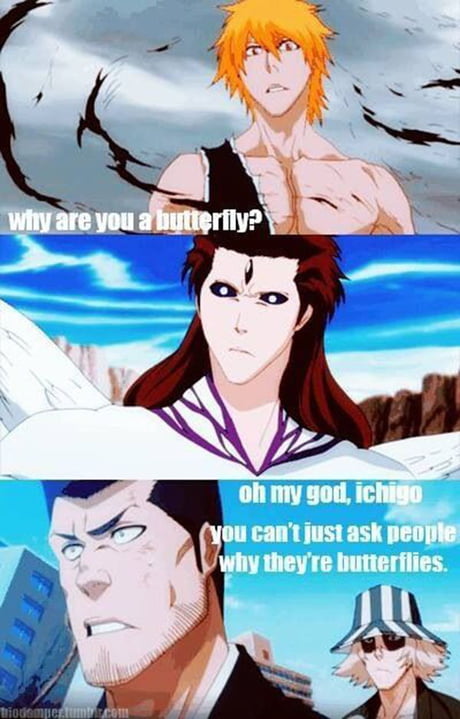 I Fixed some God-Awful Anime Memes : r/bleach