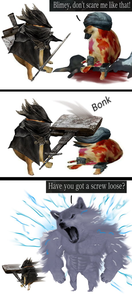 The Hunter (Bloodborne) vs SCP 076 - 9GAG